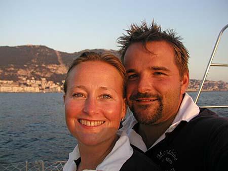 John and Nicola Rodriguez, Straits of Gibraltar