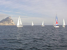 The fleet off Gibraltar