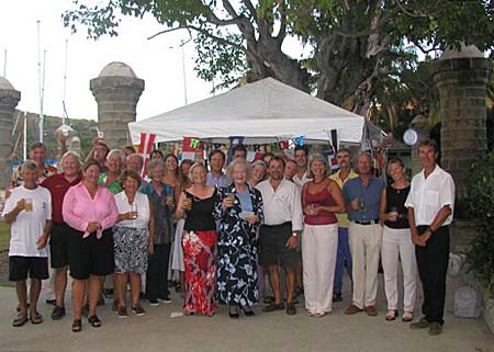 The big birthday in Antigua