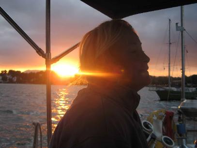 Nicola at Sunset
